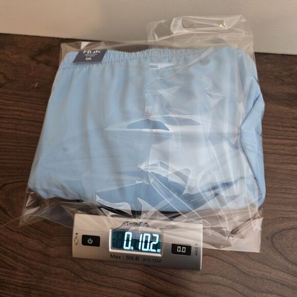 HUK Fishing Pursuit Volley Swim Shorts Men XXL Blue 5.5" InseamSOLD ON EB - Picture 12 of 13